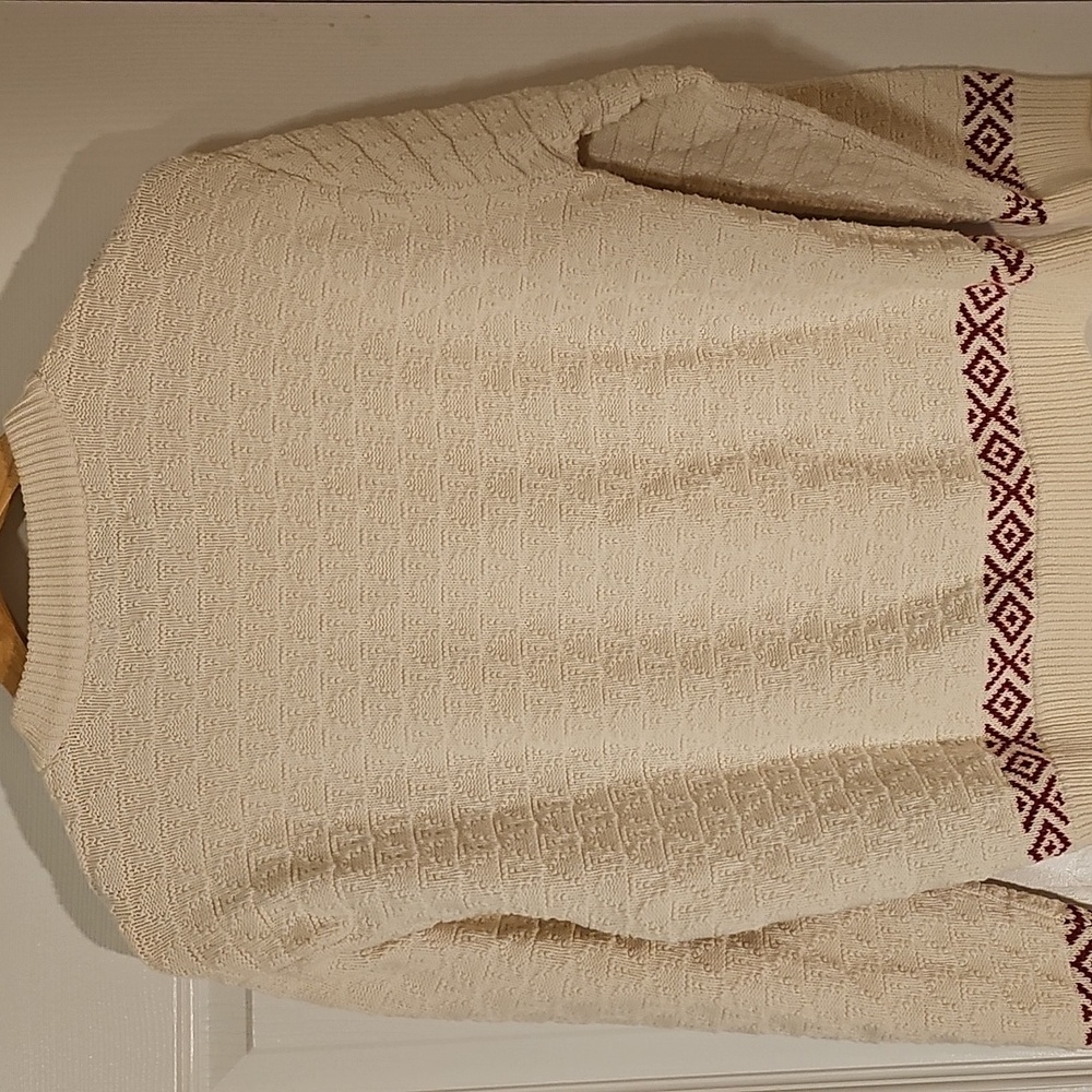 Western Themed Cotton Horse Sweater - Picture 5 of 7